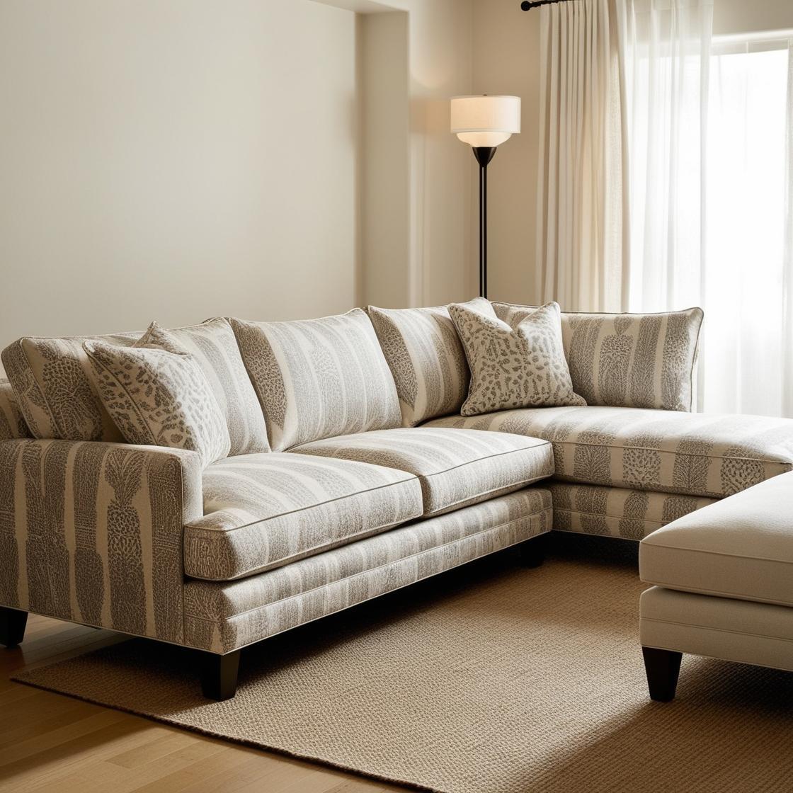 A cozy, real-life living room showcasing a chic and comfy couch designed for modern homes.