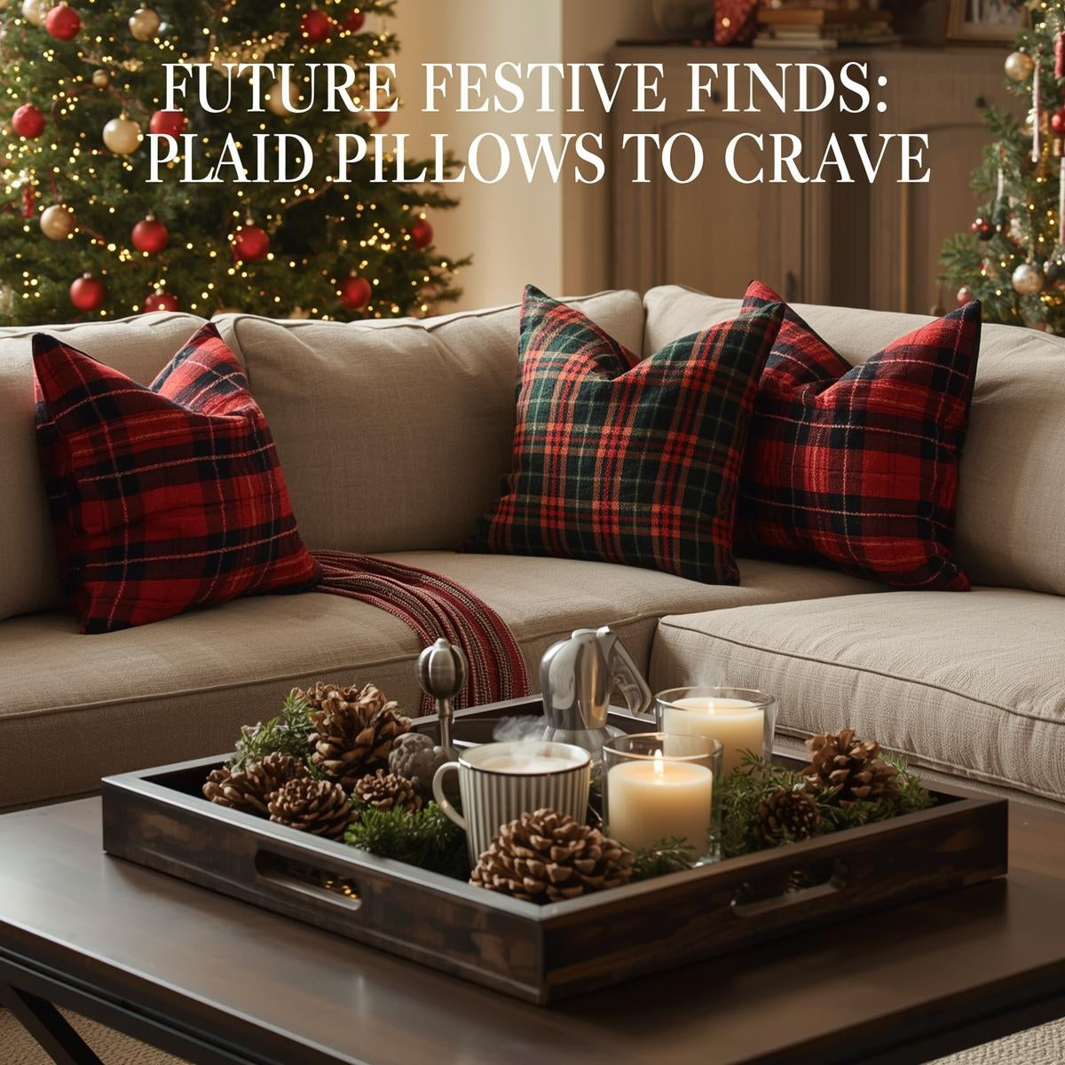 Future Festive Finds: Plaid Pillows to Crave!