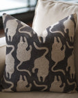 Decorative Hand Block Printed Heavy Linen Pillow Cover - Mushak Raj