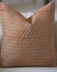 Heavy Linen Block Print Designer Boho Pillow/Cushion Cover - Tarangini