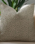 Block Printed Decorative Pillow Covers For Sofa Or Bed In Thick Linen - Ola Varsti