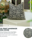 Handmade Pure Linen Pillow Cover - Mumtaj