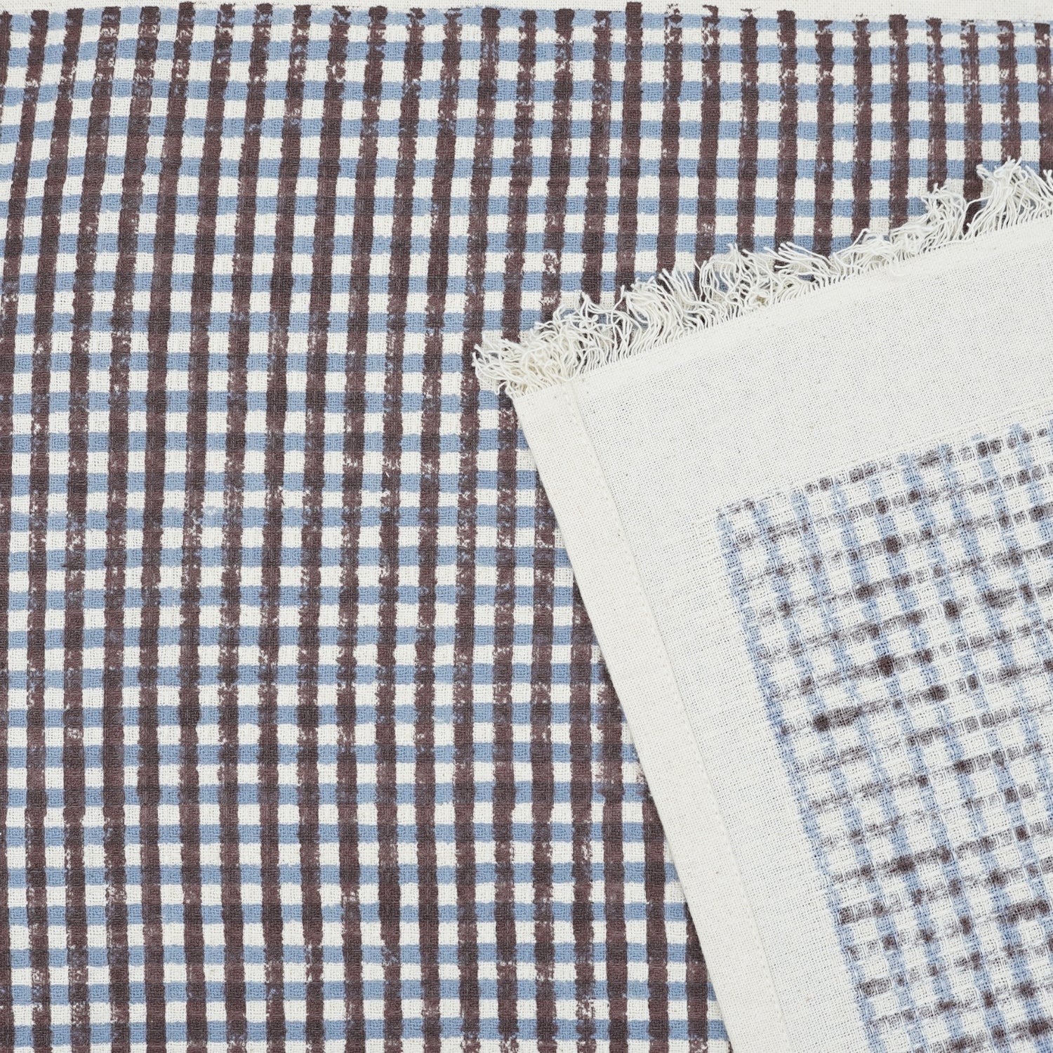 Handblock Printed Soft Cotton Waffle Hand Towels Amayra Floral Elegance By Fabdivine