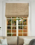 Pure Linen Floral Window Shade-Tarangini