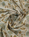 Indulge in the softness of pure cotton with our floral hand block printed bedsheet. The set, complete with pillow covers, combines traditional technique and modern comfort, ideal for a cozy, elegant bedroom retreat.