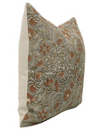 Block Print Pillow Cover For Sofa Couch Or Bed Thick Linen - Kundanvan