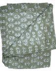 Set Of 4 Unique Green Hand Block Printed Table Napkin - Superstar