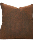 Handmade Brown Solid Linen House Warming Cushion Cover in Brown For Home Decor