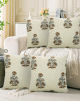 Designer Collection Of Hand Block Printed Cotton Linen - Govardhan