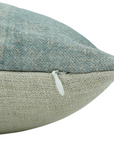 Handmade Blue Bori Solid Linen Cushion Cases
