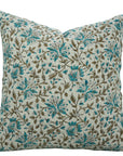 Thick Linen Blue Cushion Cover || Neera Bel