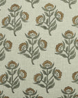 Block Printed Thick Linen Throw Pillow Cover - Bel Patra