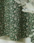 Floral Block Print Window Curtains - Valance Treatments - Himachal