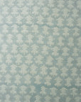 Handmade Block Printed Gray Floral Design Pure Linen Cushion Wrap/Cover For Home Decor - Traz