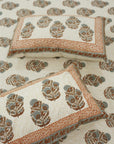 Cotton bedsheet for king, queen and twin size bed, made from 100% cotton fabric bedspread, floral block print handmade printed bedspread for king size bed.