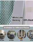Hand Block Printed Blackout Curtains - Floral Room Darkening Grommet Design for Living Room - Pinkcity