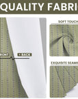 Custom Handmade Blackout Curtains in Thick Linen with Ethnic Block Print Design - Ethnic