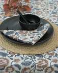 Thick Cotton White Table Cloth - Mandakani