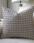 Throw Pillow Cover Designer Collection Of Hand Block Print Duck Canvas - Diamond