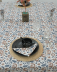 Thick Cotton White Table Cloth - Mandakani