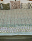 Handcrafted Block Printed Cotton Quilts – Medium Weight Warmth & Elegance