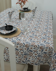 Thick Cotton White Table Cloth - Mandakani