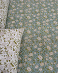 Cotton bedsheet for king, queen and twin size bed, made from 100% cotton fabric bedspread, floral block print handmade printed bedspread for king size bed.