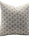 Hand Block Print Thick Linen designer pillow cover- TITLI - Fabdivine