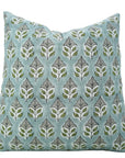 Handcrafted Floral Viscose Linen Pillow Case - Mayur