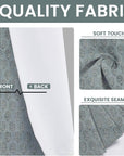 Linen Blackout Grommet Curtain Panel - Custom Block Printed Designer Fabric - Super star