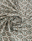 Cotton block print bedsheet, floral handprinted natural king size bedspreads, floral cotton pillow cover set, decorative cotton bedding, bohemian décor, farmhouse cotton bedding.