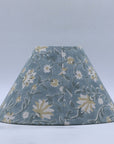 Block print cone lampshade - Aradhana - Fabdivine