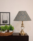 Block print cone lampshade - Neel Gagan - Fabdivine