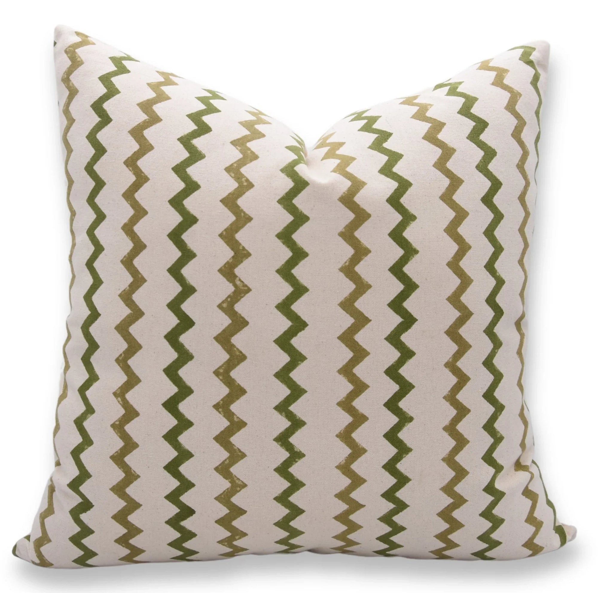 Square/Lumber block print pillow cover- Duck Canvas Cotton- SUREKHA - Fabdivine