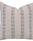 Hand Block Print duck canvas cotton designer pillow cover- TRIBAL - Fabdivine