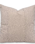 Square/Lumber block print pillow cover- duck canvas cotton- VISHV JAAL - Fabdivine