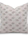 Block print Heavy Linen Pillow Cover - CHITRANJAN - Fabdivine
