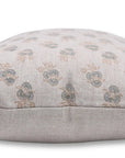 Block print Heavy Linen Pillow Cover - CHITRANJAN - Fabdivine