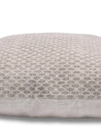 Block print Pillow cover for sofa, couch or bed- Thick/Heavy Linen- EVERBEE - Fabdivine