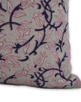 Block print Pillow cover for sofa, couch or bed- heavy linen- KAMAL DUTTA - Fabdivine