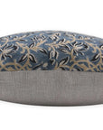 Square/Lumber block print pillow cover- thick linen- KAMAL DUTTA - Fabdivine