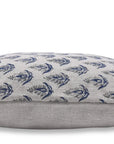 Heavy Linen block print designer boho pillow/cushion cover- KANAK BUTI - Fabdivine