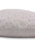 Thick linen block print pillow cover for sofa, couch, or bed - PATJHAD - Fabdivine