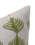 Hand Block Print thick linen designer pillow cover- PATTAGOBI - Fabdivine