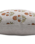 Hand Block Print thick/heavy linen designer pillow cover- RISHI - Fabdivine