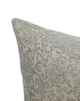 Heavy Linen block print designer boho pillow/cushion cover- SANGANERI JAAL - Fabdivine