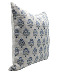 Hand Block Print heavy linen designer pillow cover- TRAFFIC LIGHT - Fabdivine