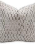 Block print Pillow cover for sofa, couch or bed- pure linen- ANKUR - Fabdivine