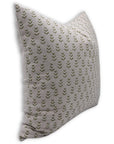 Block print Pillow cover for sofa, couch or bed- pure linen- ANKUR - Fabdivine