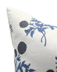 Block print Pillow cover for sofa, couch or bed- Pure Linen- GULAB - Fabdivine